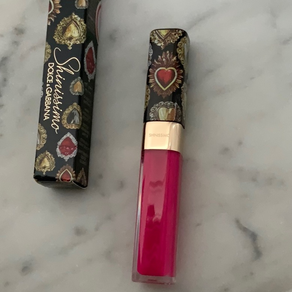 Dolce & Gabbana Shine Lip Lacquer - Vibrant Fuchsia - Picture 4 of 4
